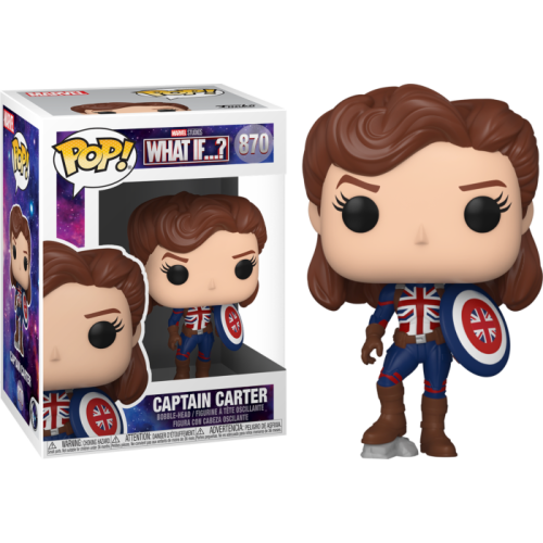 Marvel: What If…? - Captain Carter Pop! Vinyl Figure