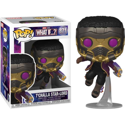 Marvel: What If…? - T’Challa Star-Lord Pop! Vinyl Figure