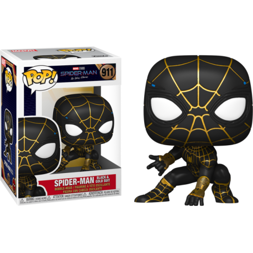 Spider-Man: No Way Home - Spider-Man in Black & Gold Suit Pop! Vinyl Figure