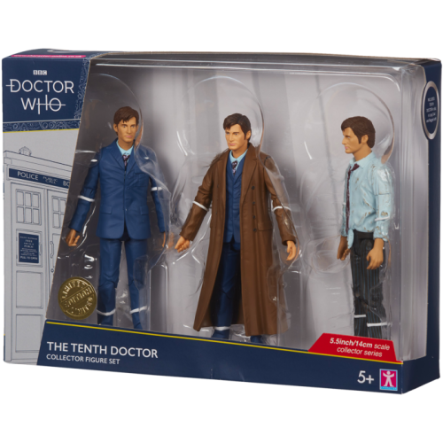 Doctor Who - The Tenth Doctor Collector Series 5.5 Inch Scale Action Figure 3-Pack