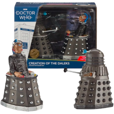 Doctor Who - Creation of the Daleks from ‘Genesis of the Daleks' (1975) Collector Series 5.5 Inch Scale Action Figure 2-Pack