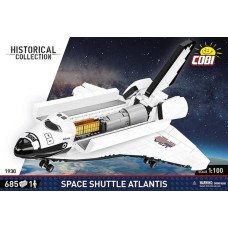 Cobi - Space Shuttle Atlantis Model (685 pieces)