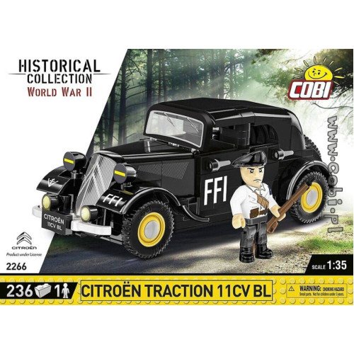 World War II - 1938 Citroen Traction 11C (236 pieces)
