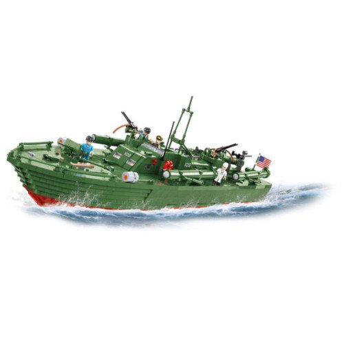 World War II - Patrol Torpedo Boat PT-1 (3640 pieces)