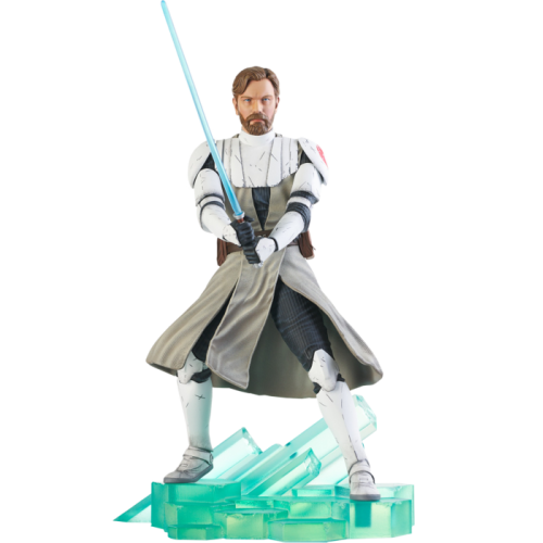 Star Wars: The Clone Wars - General Obi-Wan Kenobi Premier Collection 11” Statue