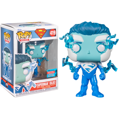 Superman - Superman Blue Pop! Vinyl Figure (2021 Festival of Fun Convention Exclusive)