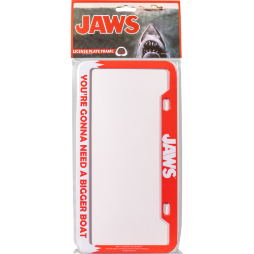 Jaws - Bigger Boat License Plate Frame