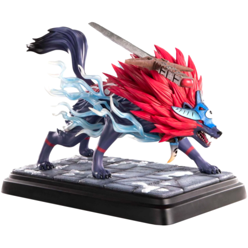 Okami - Oki Wolf Form 14 Inch Statue