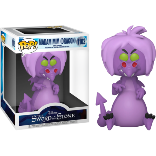 The Sword in the Stone - Madam Mim as Dragon 6” Super Sized Pop! Vinyl Figure