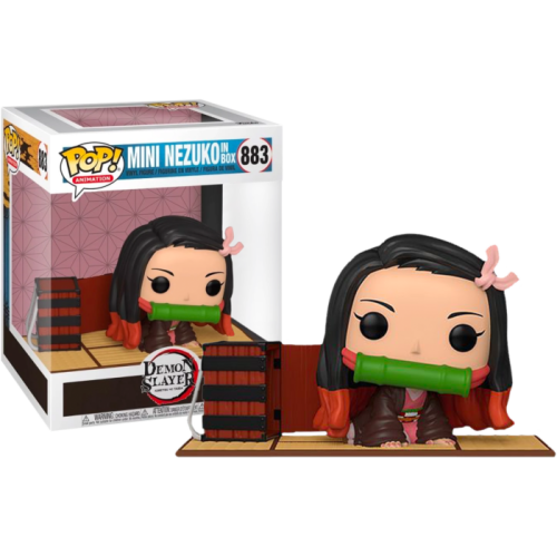 Demon Slayer - Mini Nezuko In A Box US Exclusive Pop! Deluxe [RS]