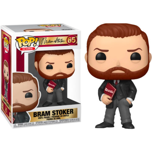 Icons - Bram Stoker with Book US Exclusive Pop! Vinyl [RS]