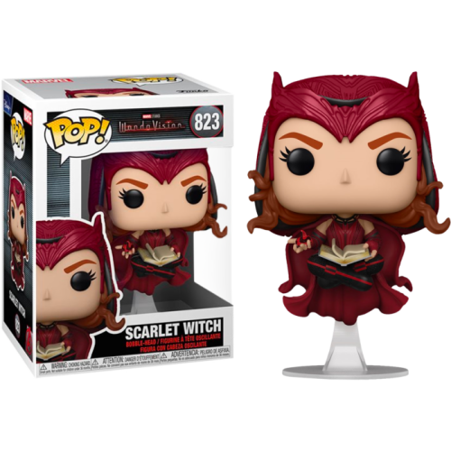 WandaVision - Scarlet Witch with Darkhold Book Pop! Vinyl Figure