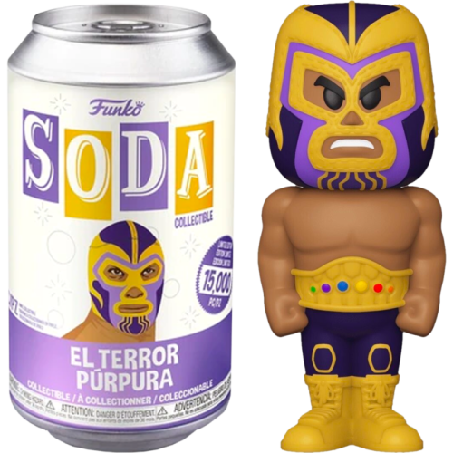 Marvel - Thanos Luchadore (with chase) Vinyl Soda