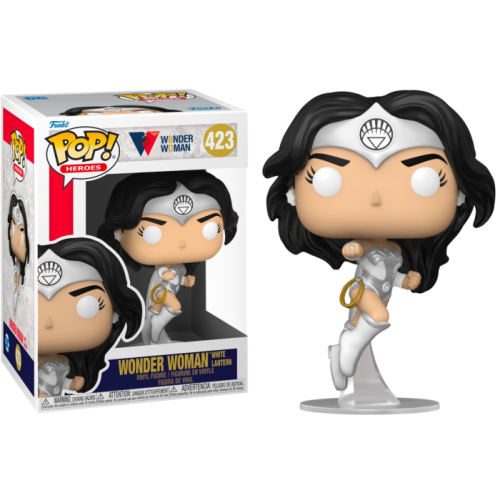 Wonder Woman - Wonder Woman White Lantern 80th Anniversary Pop! Vinyl Figure