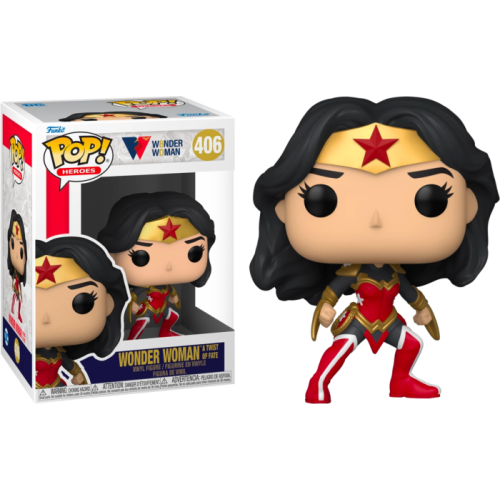 Wonder Woman - Wonder Woman Twist of Fate 80th Anniversary Pop! Vinyl Figure