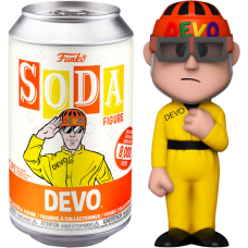 Devo - Satisfaction Vinyl SODA Figure in Collector Can
