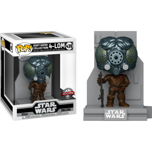 Star Wars Episode V: The Empire Strikes Back - 4-LOM Bounty Hunters Deluxe Pop! Vinyl Figure