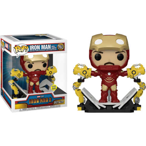 Iron Man 2 - Iron Man Mark IV with Gantry Glow Pop! Deluxe