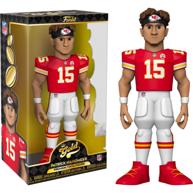 Funko Vinyl Gold 12 Inch Kansas City Chiefs Patrick Mahomes II