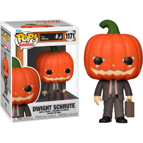 The Office - Dwight with Pumpkinhead Pop! Vinyl