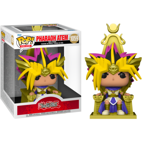 Yu-Gi-Oh! - Pharaoh Atem on Throne Metallic Deluxe Pop! Vinyl Figure