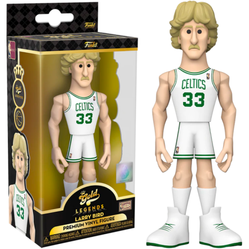 NBA Basketball - Larry Bird Boston Celtics 5 Inch Gold Premium Vinyl Figure