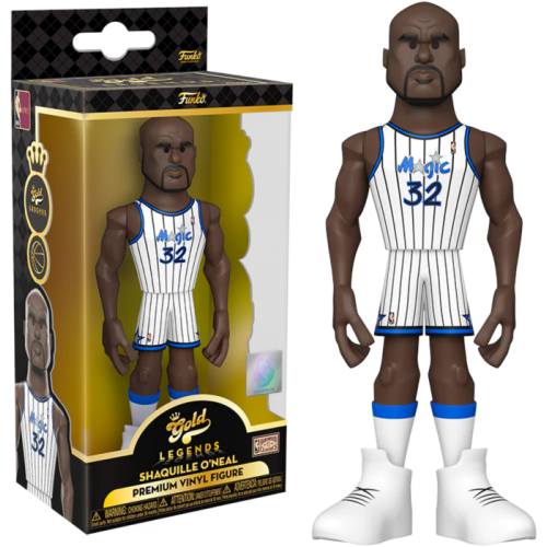 NBA Basketball - Shaquille O'Neal Orlando Magic 5 Inch Gold Premium Vinyl Figure