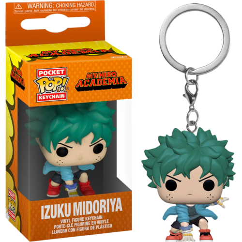 My Hero Academia - Izuku Midoriya (Deku) with Gloves Pocket Pop! Vinyl Keychain