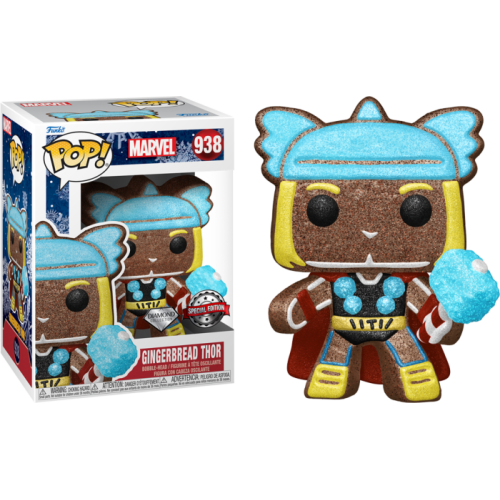 Marvel: Holiday - Thor Gingerbread Man Diamond Glitter Pop! Vinyl Figure