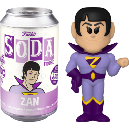 SuperFriends - Zan Vinyl SODA Figure in Collector Can (International Edition)