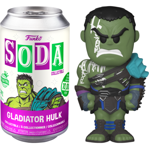 Thor 3: Ragnarok - Hulk Gladiator (with chase) Vinyl Soda