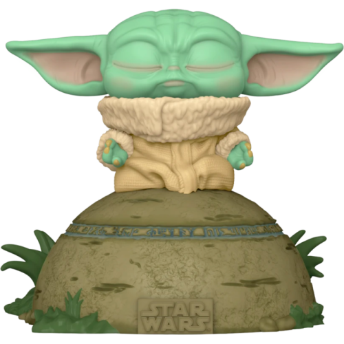Star Wars: The Mandalorian - Grogu Using The Force Deluxe Pop! Vinyl Figure with Light & Sound