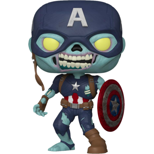 Marvel: What If…? - Zombie Captain America 10" Pop! Vinyl Figure