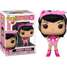 DC Bombshells - Wonder Woman Breast Cancer Awareness Pop! Vinyl Figure (Pops! with Purpose)