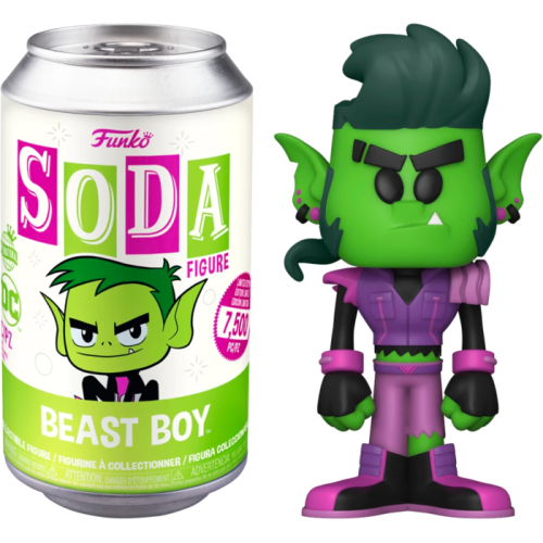 Teen Titans Go! - Metal Beast Boy Vinyl SODA Figure in Collector Can (International Edition)