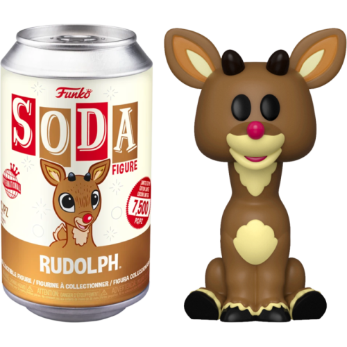 Rudolph the Red Nosed Reindeer - Rudolph Vinyl SODA Figure in Collector Can (International Edition)