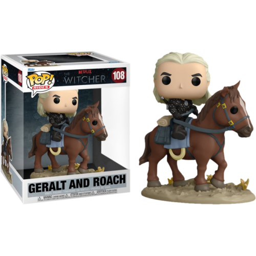 The Witcher (2019) - Geralt on Roach Pop! Rides Vinyl Figure