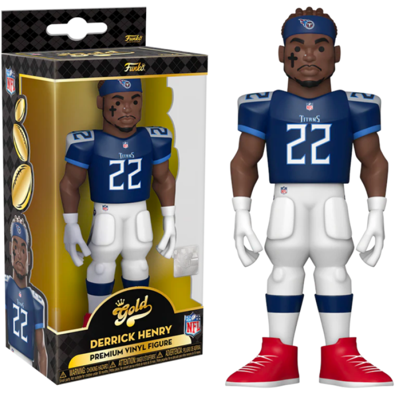 Funko Gold NFL Tennessee Titans Derrick Henry 5 Inch Chase