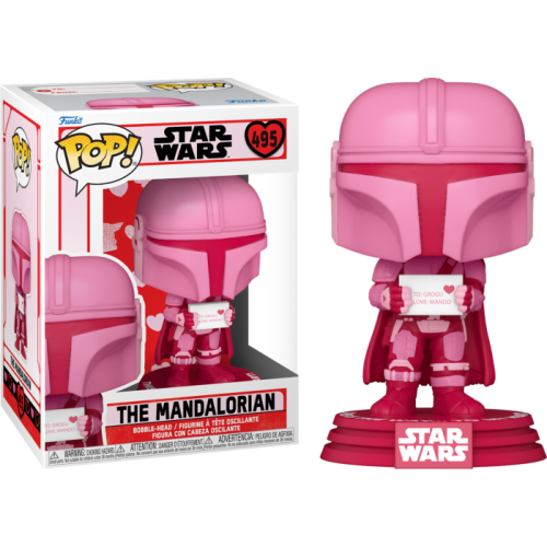 Star Wars: The Mandalorian - The Mandalorian Valentine's Day Pop! Vinyl Figure