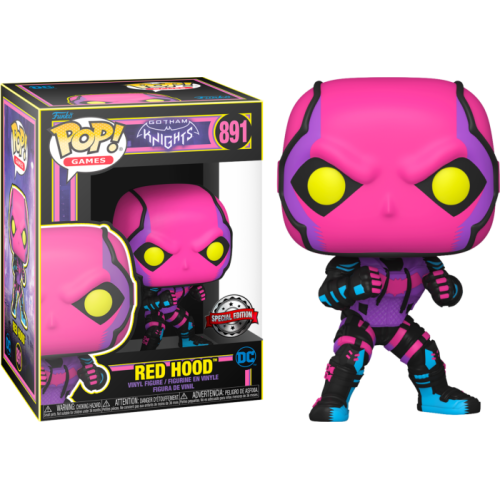 Gotham Knights - Red Hood Blacklight Pop! Vinyl Figure