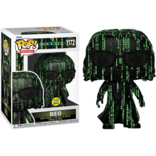 The Matrix Resurrections – Neo in Matrix Glow in the Dark Pop! Vinyl Figure