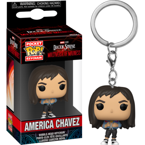 Doctor Strange in the Multiverse of Madness - America Chavez Pocket Pop! Vinyl Keychain