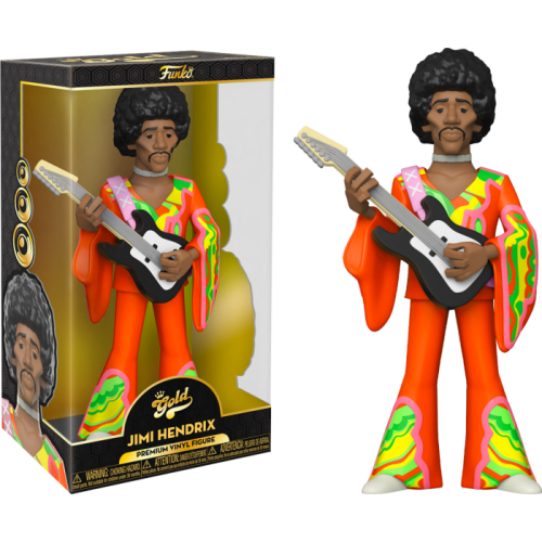 Jimi Hendrix - Jimi Hendrix 12 Inch Gold Premium Vinyl Figure