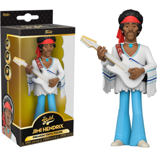 Jimi Hendrix - Jimi Hendrix 5 Inch Gold Premium Vinyl Figure