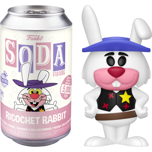Ricochet Rabbit & Droop-a-Long - Ricochet Rabbit Vinyl SODA Figure in Collector Can (International Edition)