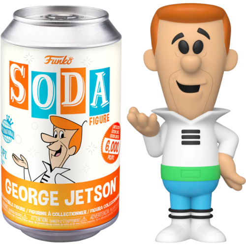 The Jetsons - George Jetson Vinyl SODA Figure in Collector Can (International Edition)