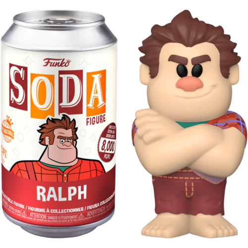 Wreck-It-Ralph - Ralph Vinyl SODA Figure in Collector Can (International Edition)