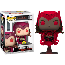 WandaVision - Scarlet Witch with Darkhold Book Glow in the Dark Pop! Vinyl Figure