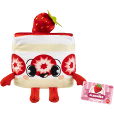 Gamer Desserts - Strawberry Cake Plushies 6 Inch Plush
