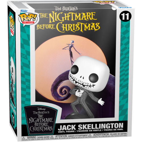 The Nightmare Before Christmas - Jack Skellington on Spiral Hill Pop! VHS Covers Vinyl Figure